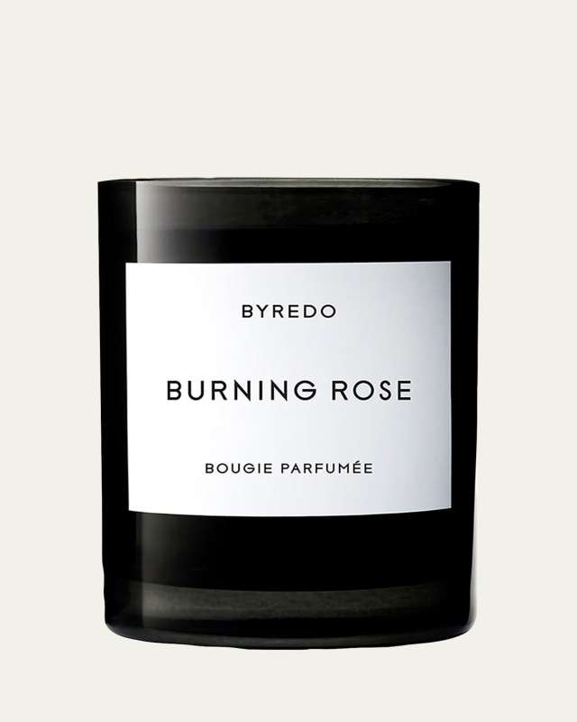 8.5 oz. Burning Rose Candle